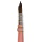 Dynasty Water Lily Watercolor Brush - Short Handle, Quill, Size 3/0
